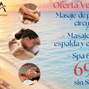 Combinado Masajes Confort y Bienestar con circuito Spa previo opcional