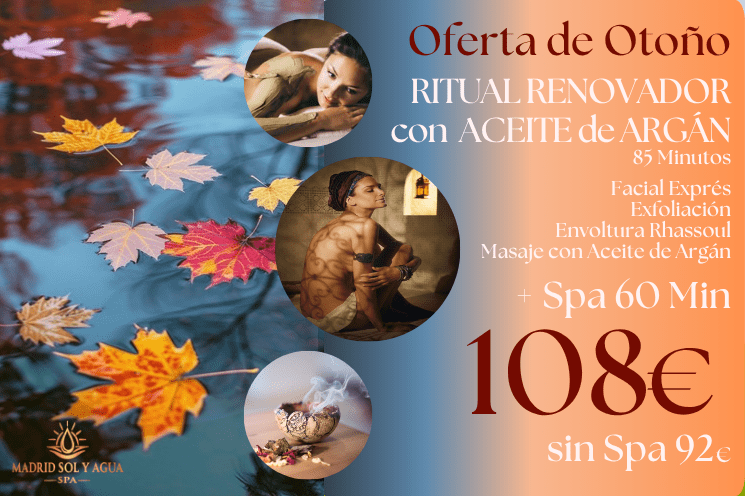 Ritual renovador con aceite de Argán y spa previo opcional